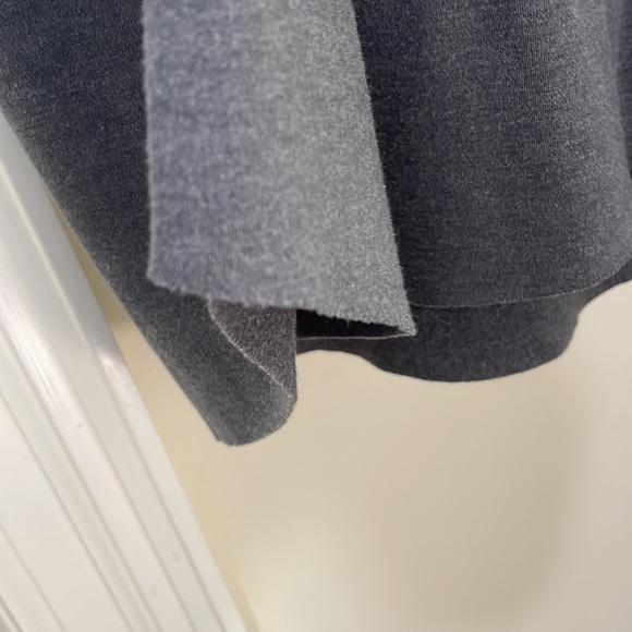 Kit and Ace - Loose Baggy Zip Pocket Oversized Shirt - Grey - Large - Picture 6 of 15